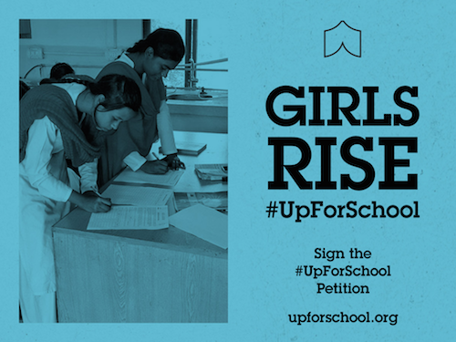 Girls Rise #UpForSchool