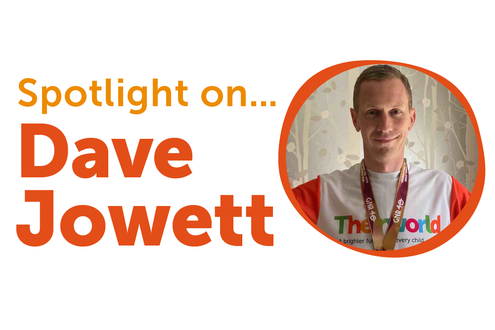 Text: Spotlight On... Dave Jowett. Photo: headshot of Dave Jowett