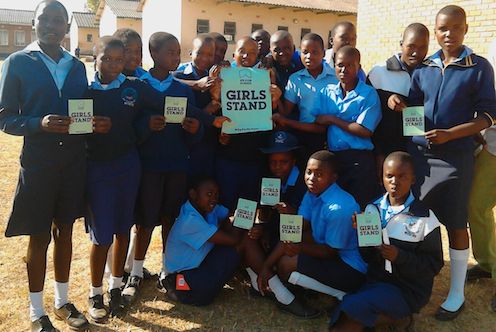Zimbabwe Humble Charity Club visit schools for #UpForSchool